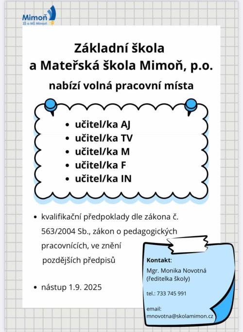 Příležitosti v oblasti vzdělávání